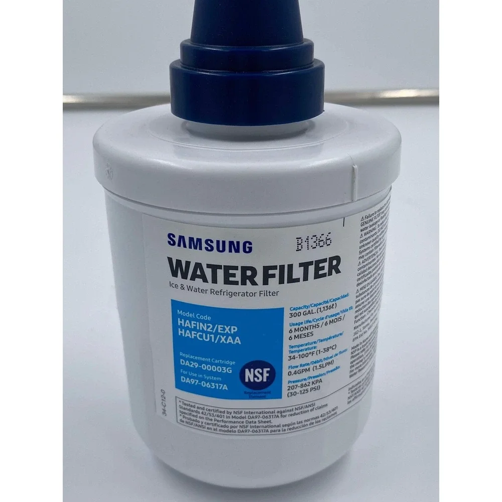 Samsung Genuine DA29-00003G HAFIN2/EXP‎ HAFCU1/XAA Refrigerator Water Filter